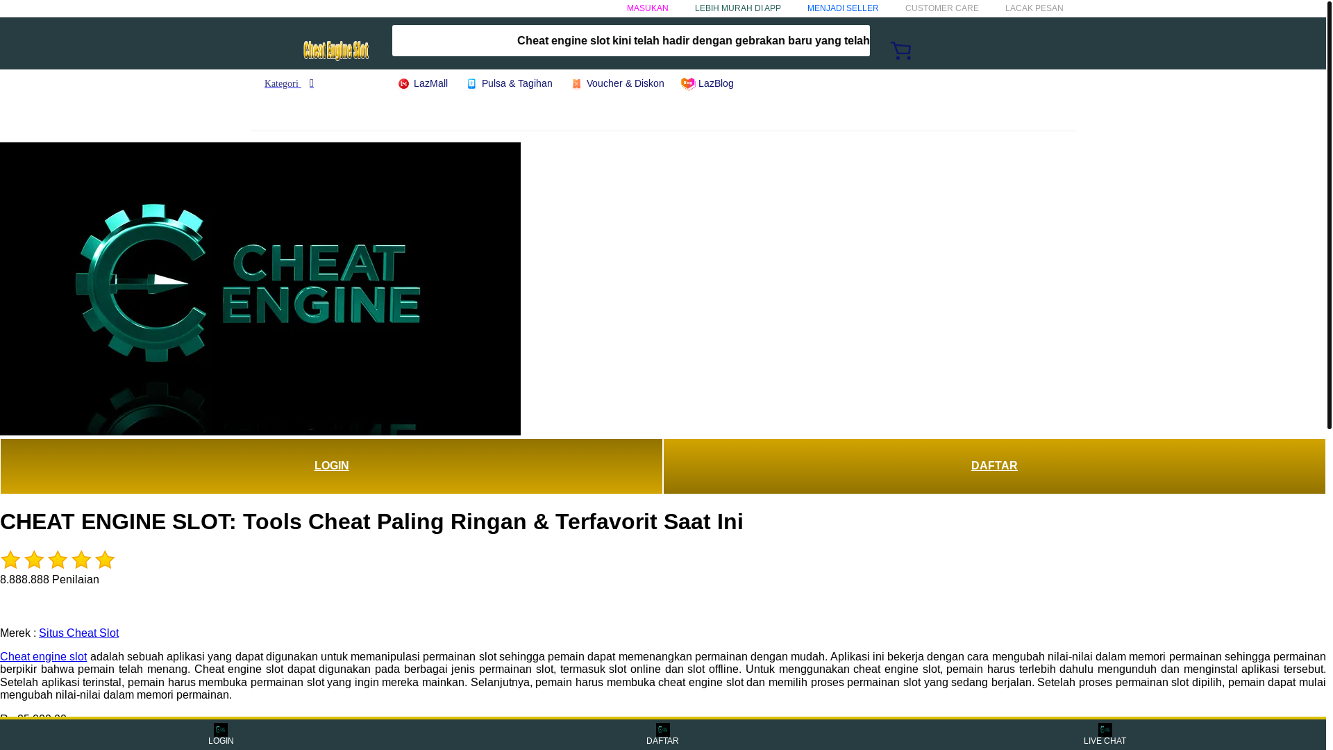 website screenshot of https://cheatslot.to/