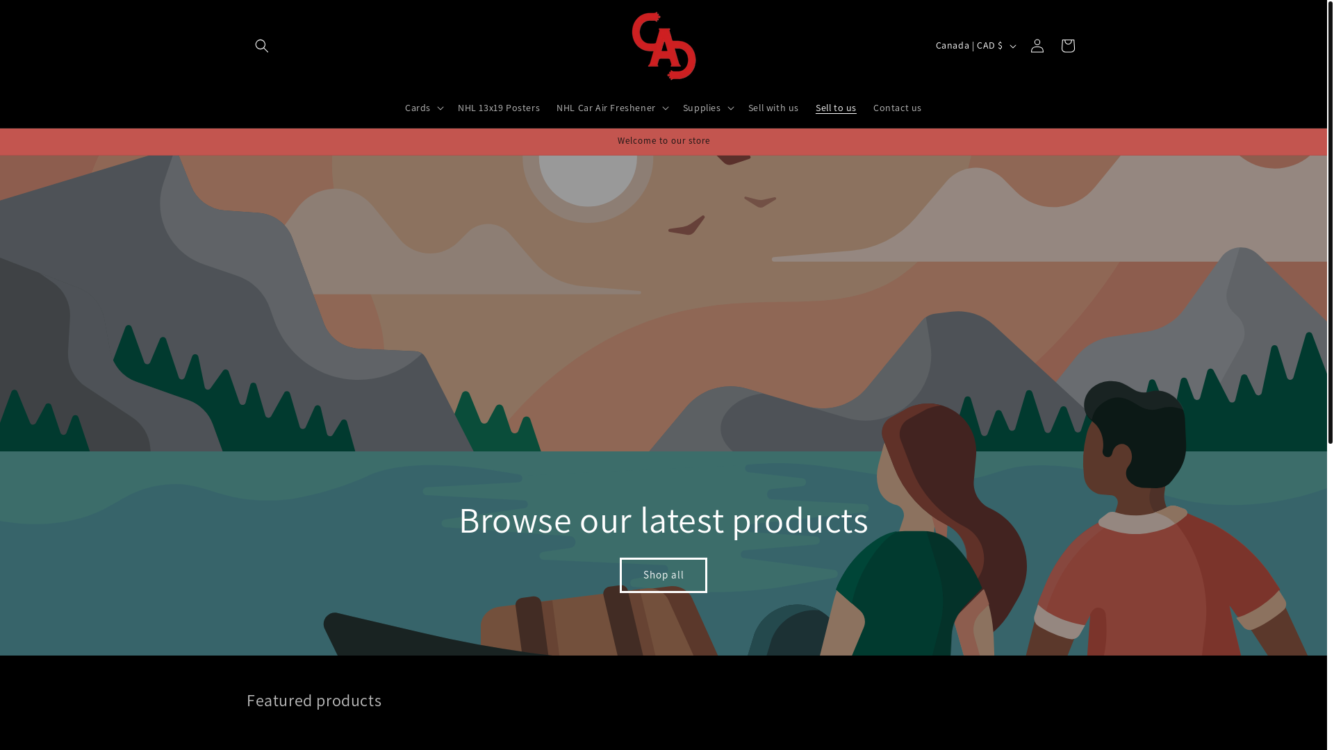website screenshot of https://cardaddictscanada.ca/