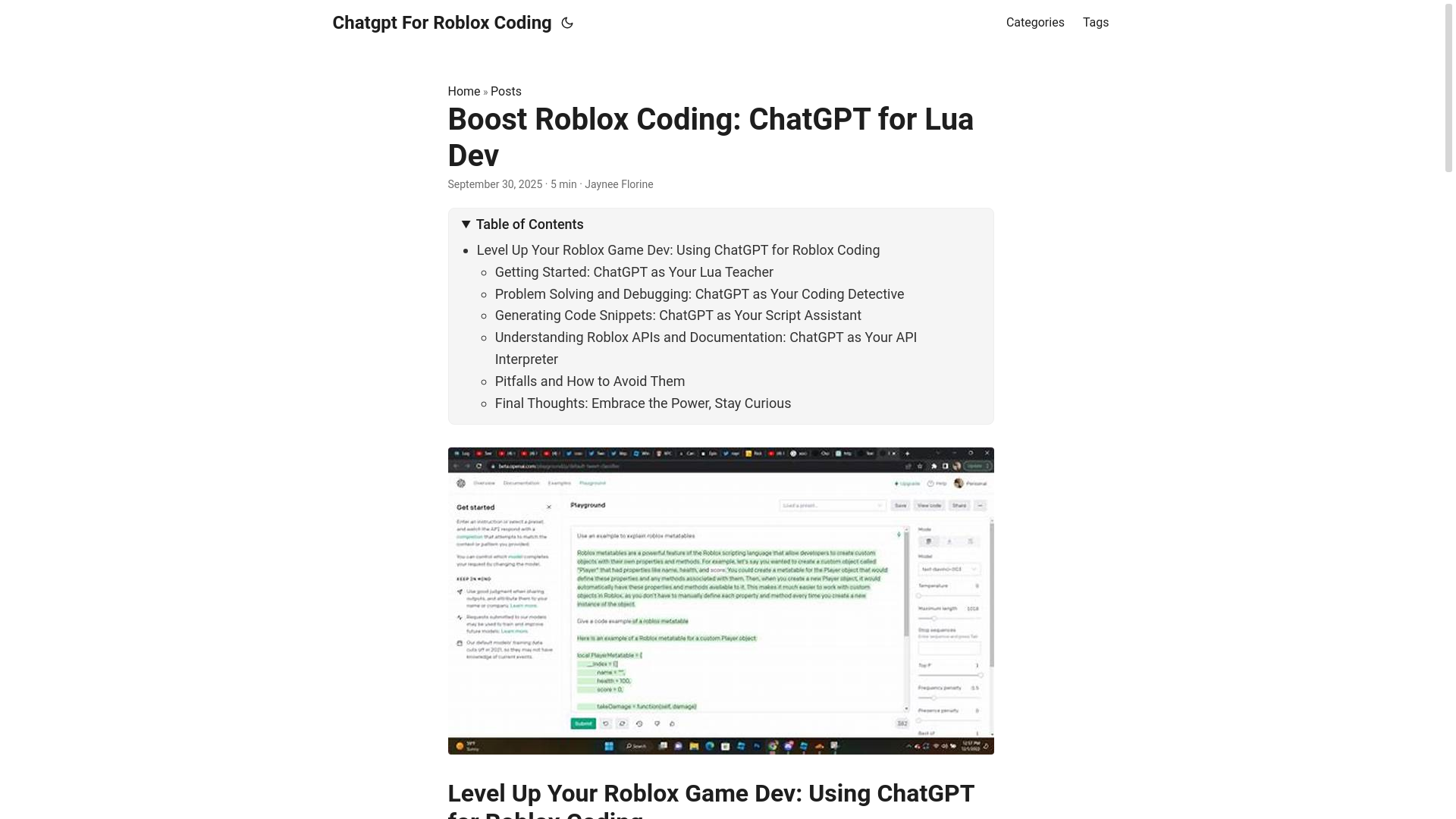website screenshot of https://chatgpt-for-roblox-coding.pages.dev/