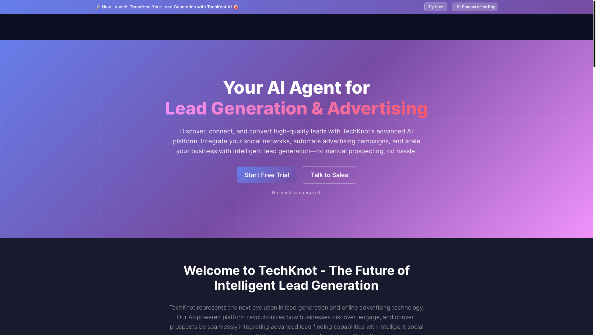 website screenshot of https://techknot.pages.dev/