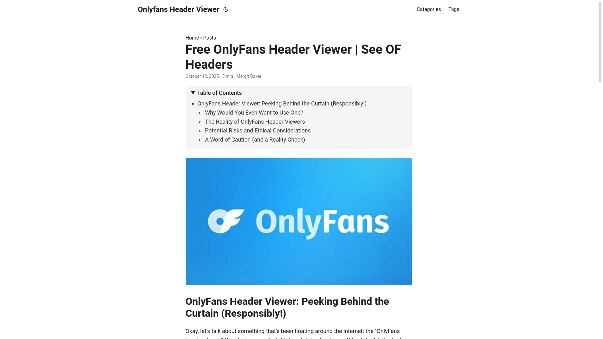 website screenshot of https://onlyfans-header-viewer.pages.dev/