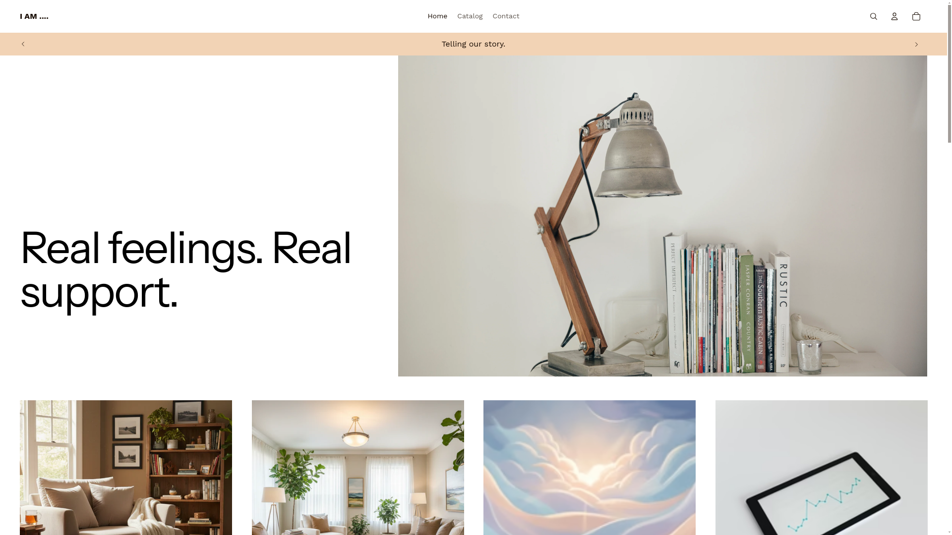 website screenshot of https://iamandyoucan.com.au/