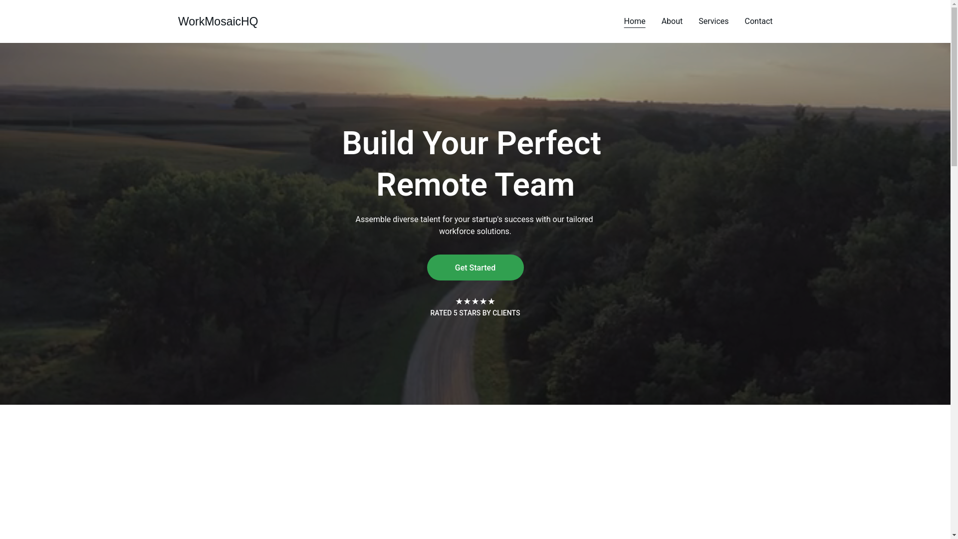 website screenshot of https://workmosaichq.online/