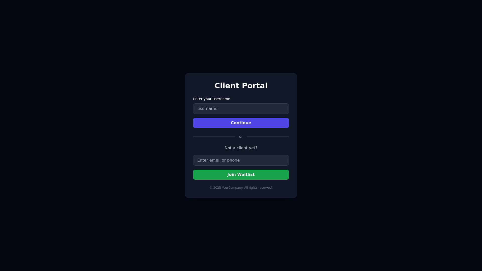 website screenshot of https://moonlight-metrics.com/