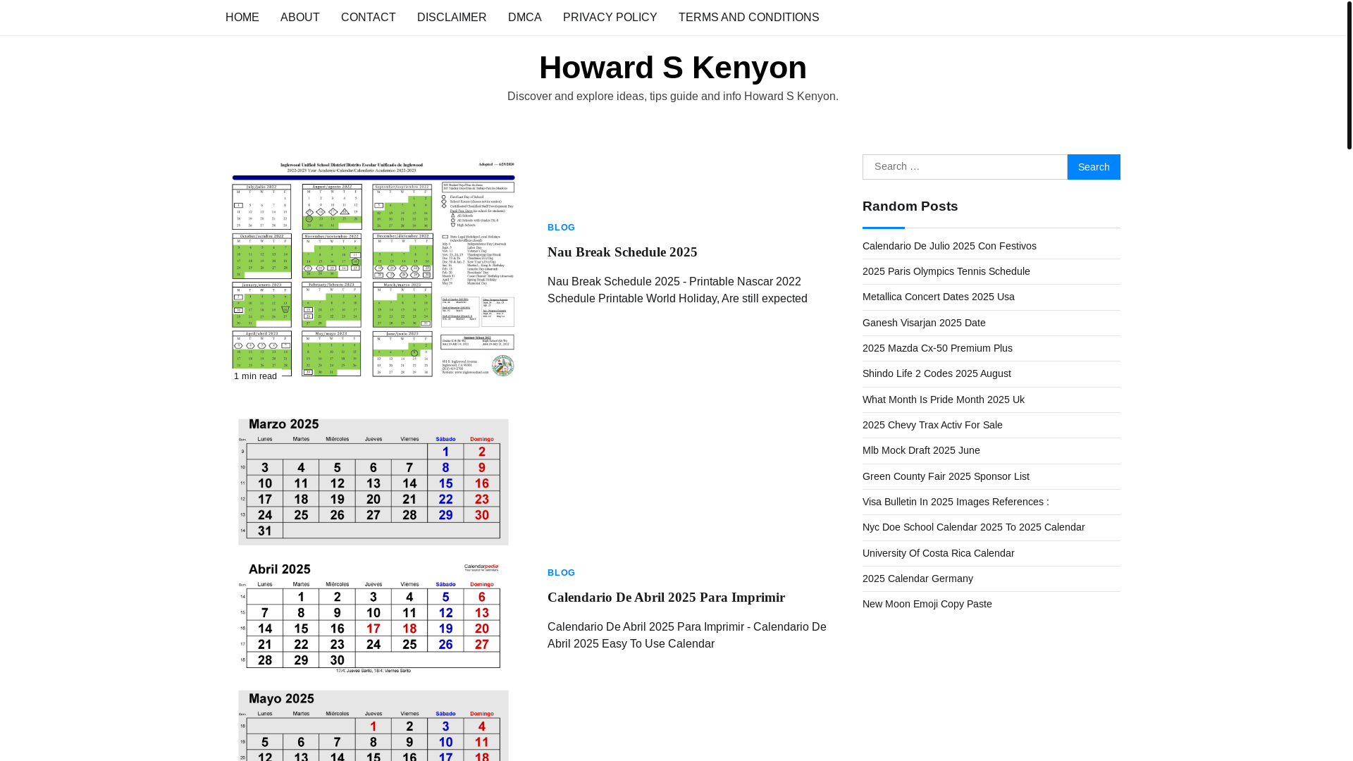 website screenshot of https://howardskenyonp.pages.dev/