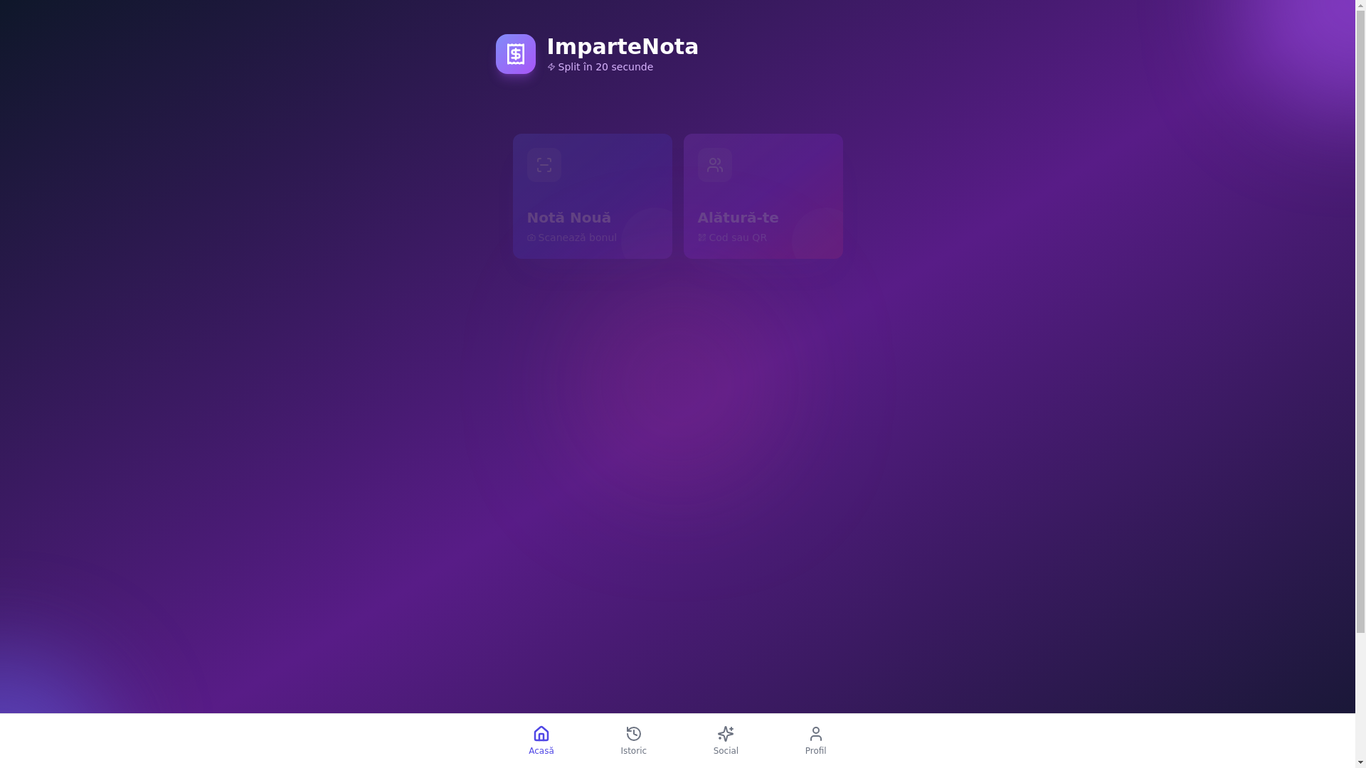 website screenshot of https://share-bill.com/