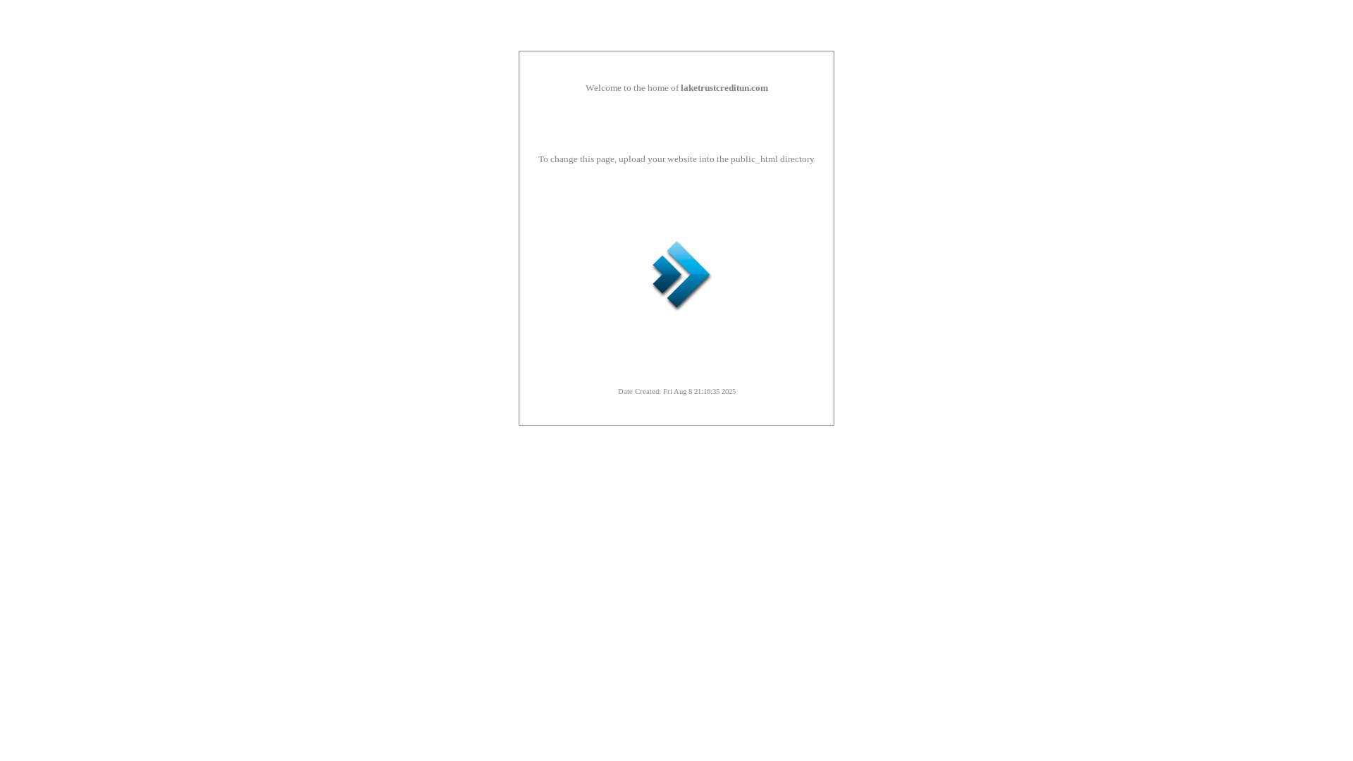 website screenshot of https://laketrustcreditun.com/