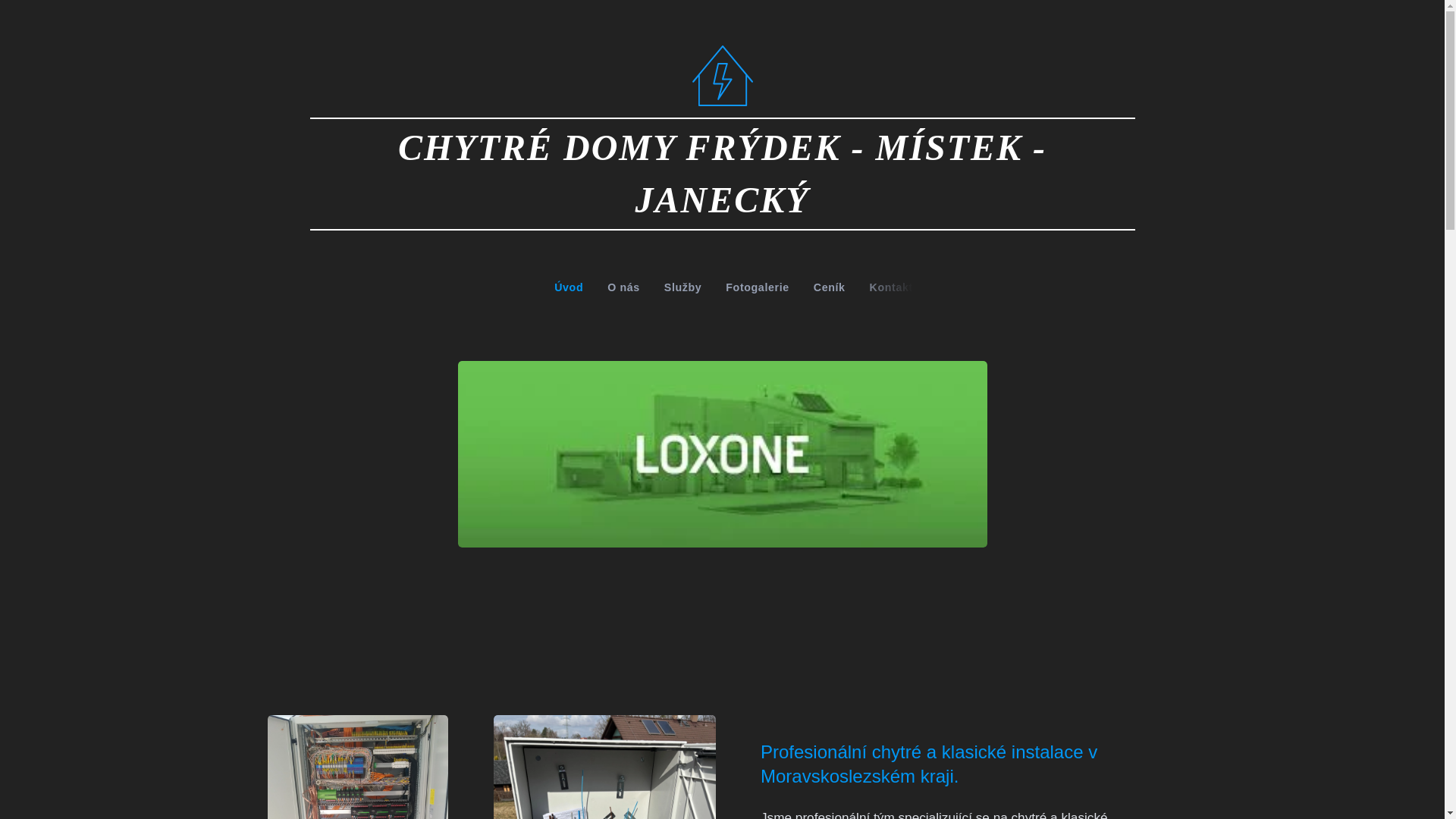 website screenshot of https://chytredomyfrydekmistek.cz/