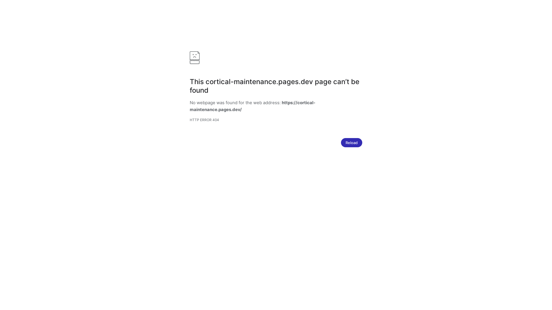 website screenshot of https://cortical-maintenance.pages.dev/