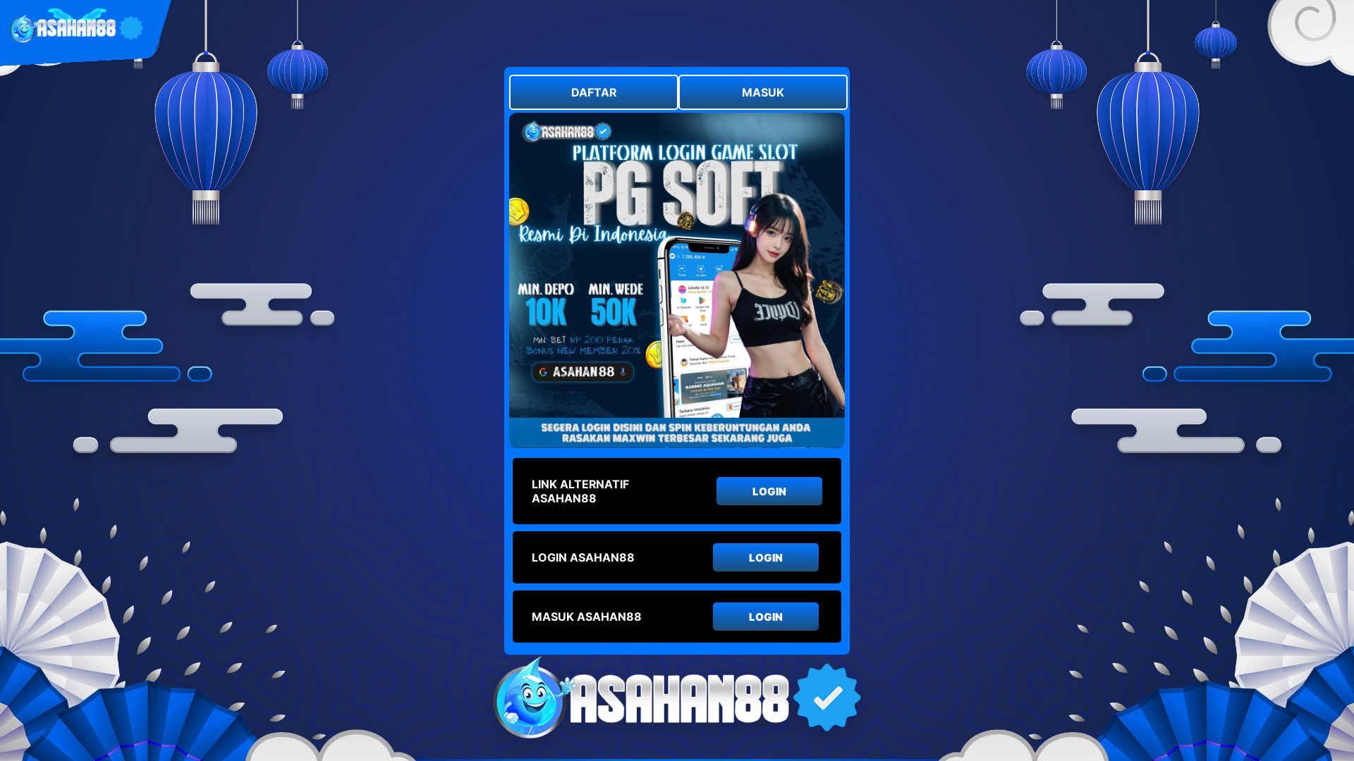 website screenshot of https://asahangrup1.pages.dev/