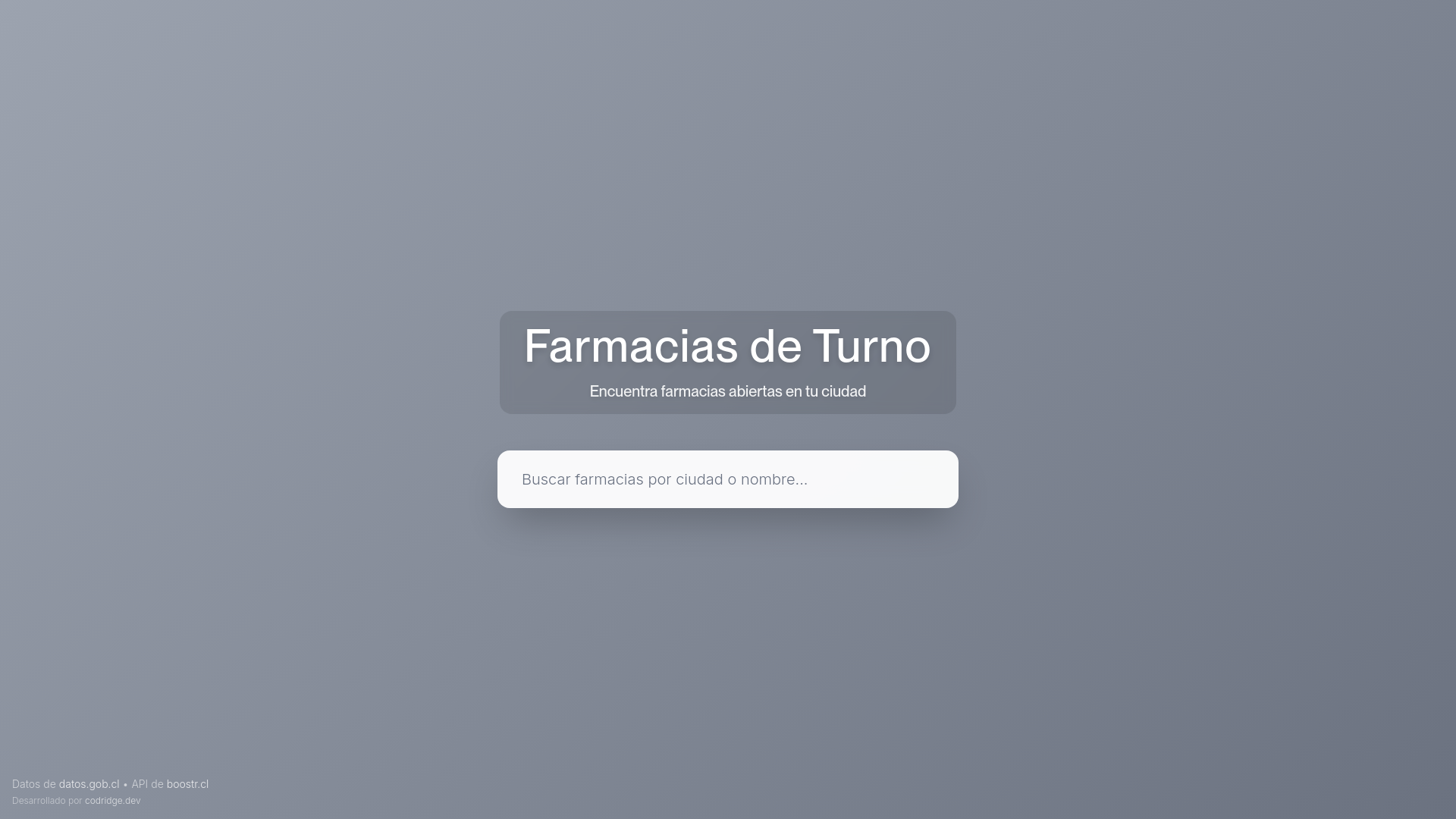website screenshot of https://fancyfarma.cl/