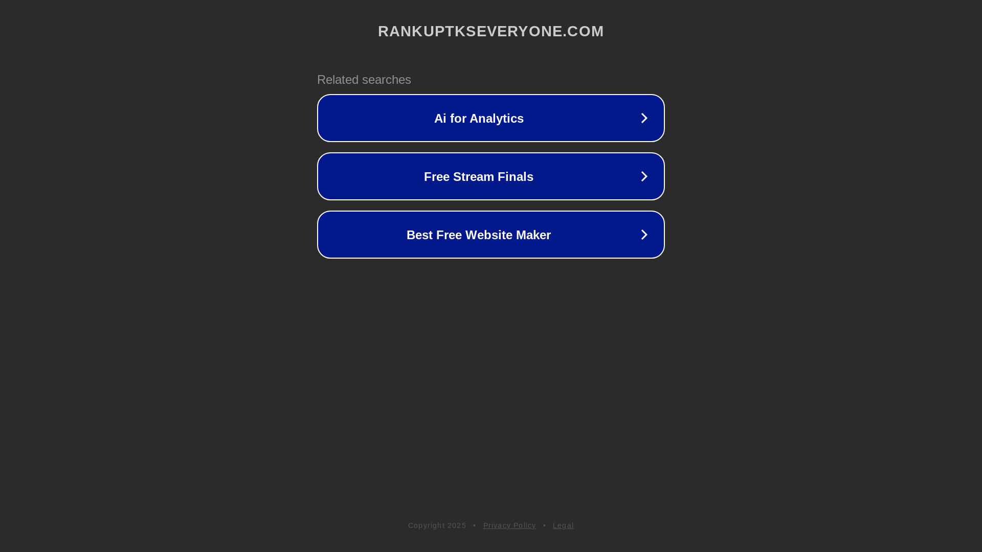website screenshot of https://rankuptkseveryone.com/
