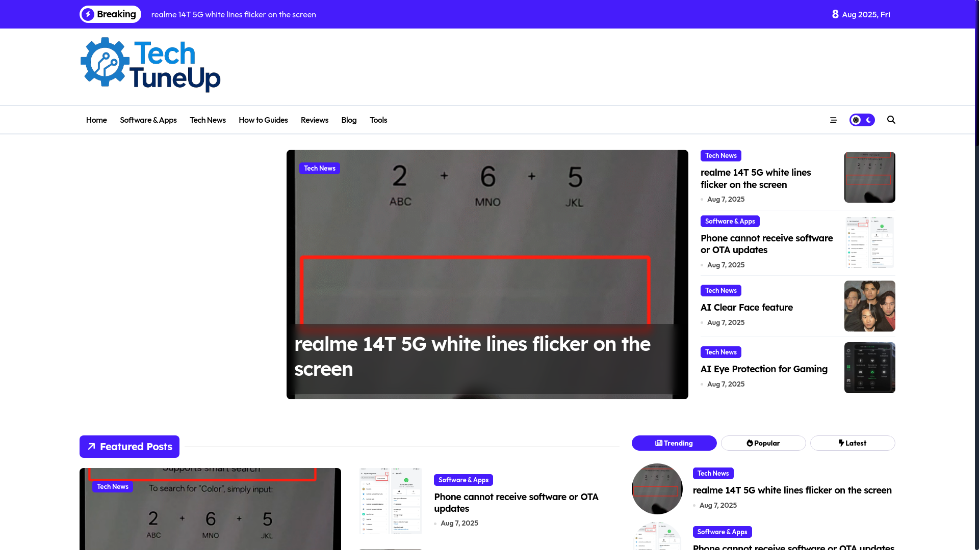 website screenshot of https://technicaai.com/