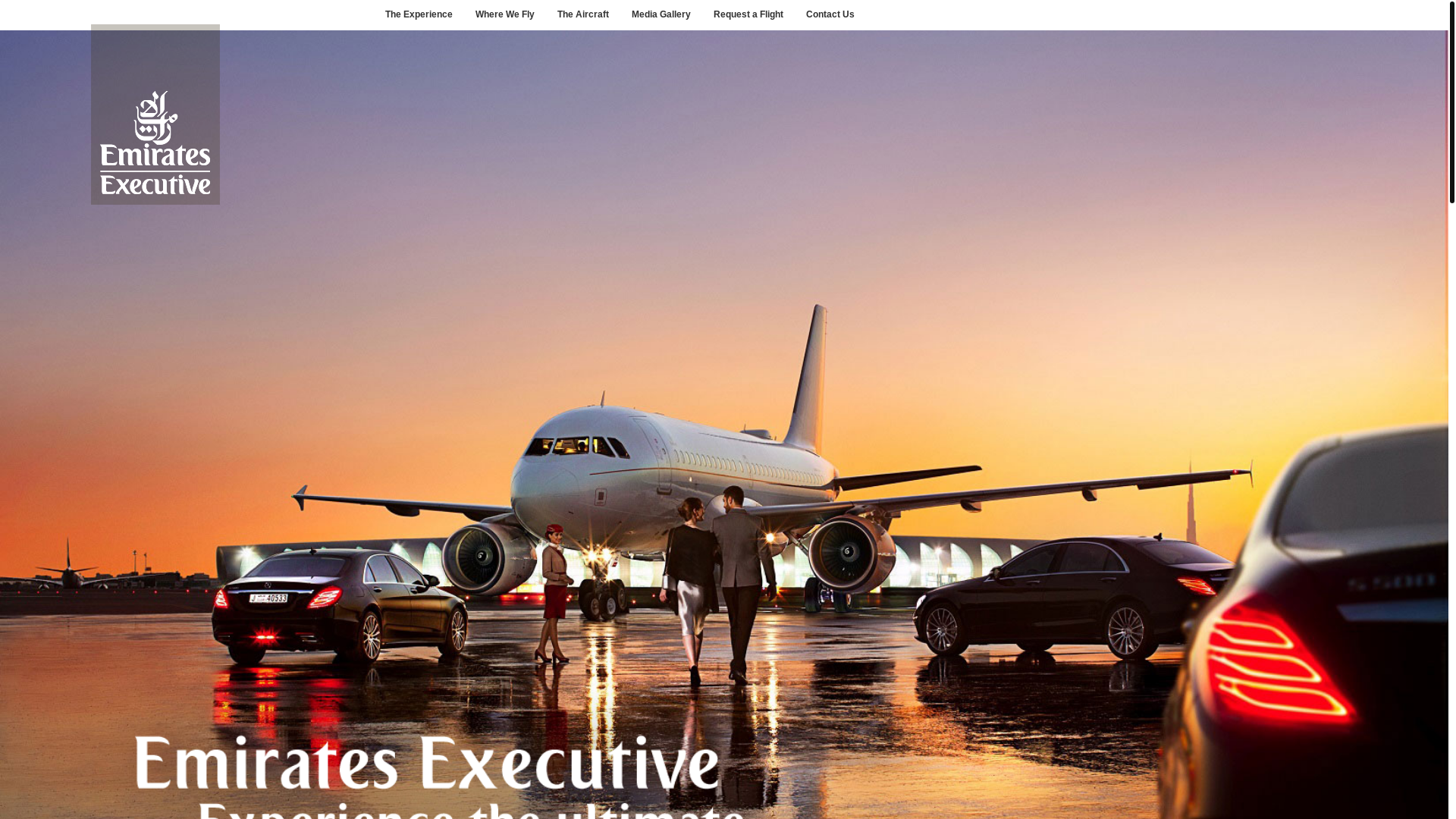 website screenshot of https://emirate-executive.com/