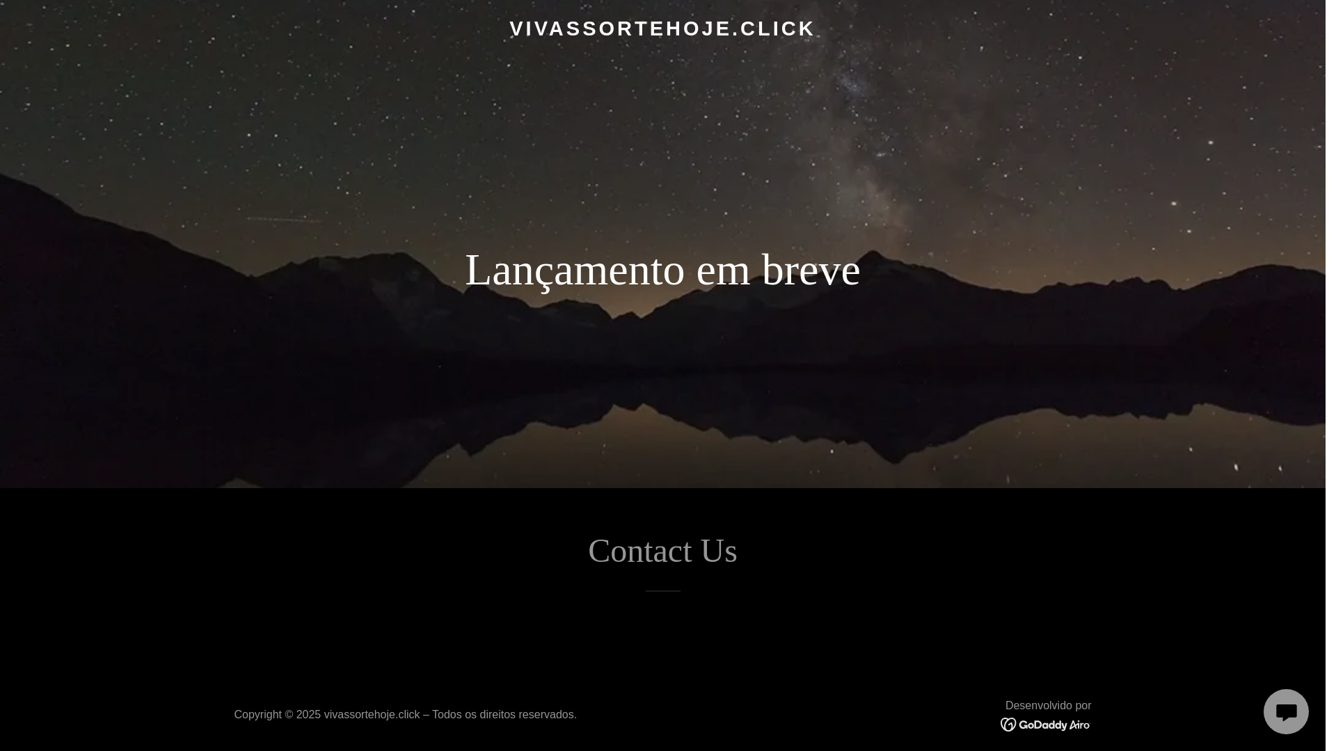 website screenshot of https://vivassortehoje.click/
