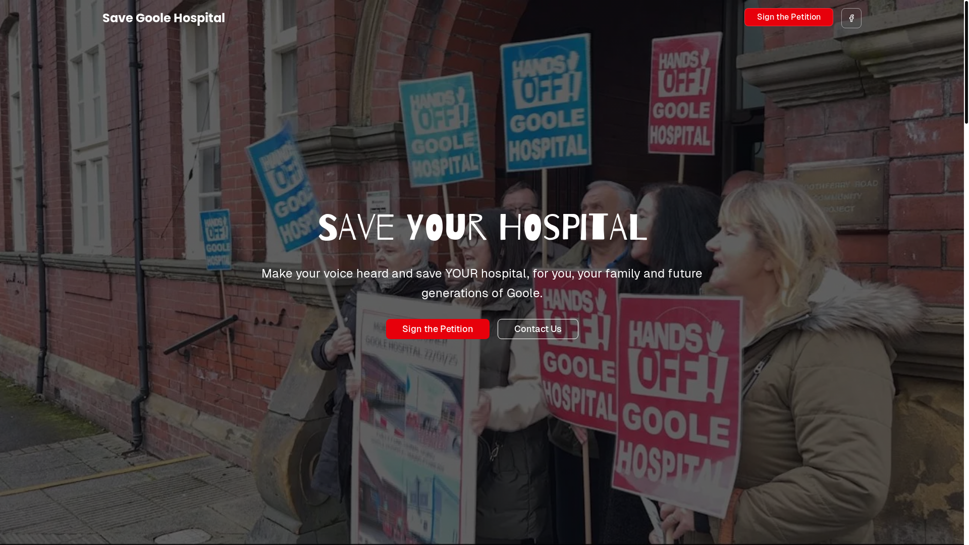 website screenshot of https://save-goole-hospital.pages.dev/