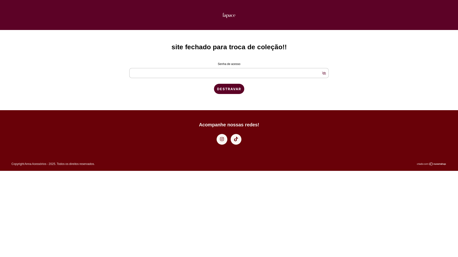 website screenshot of https://uselapace.com.br/