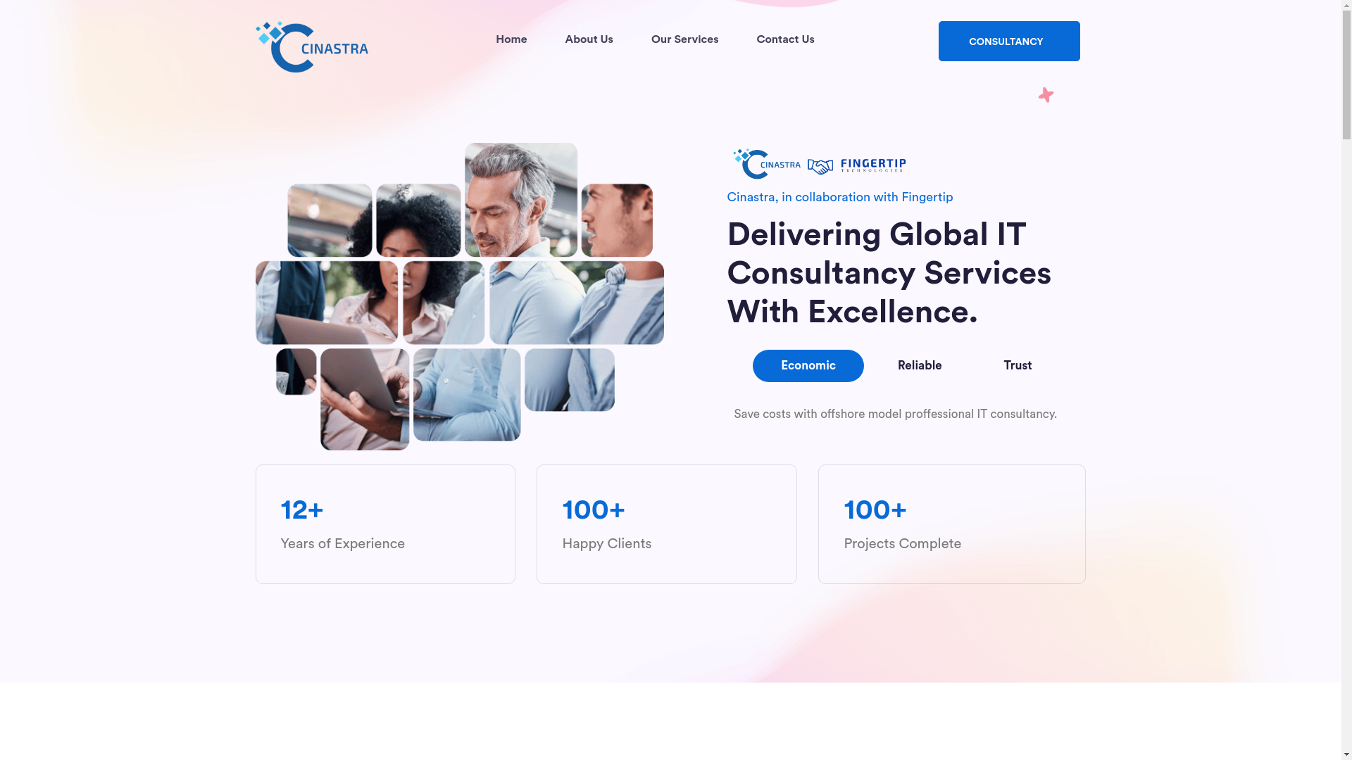 website screenshot of https://get-cinastra.com/