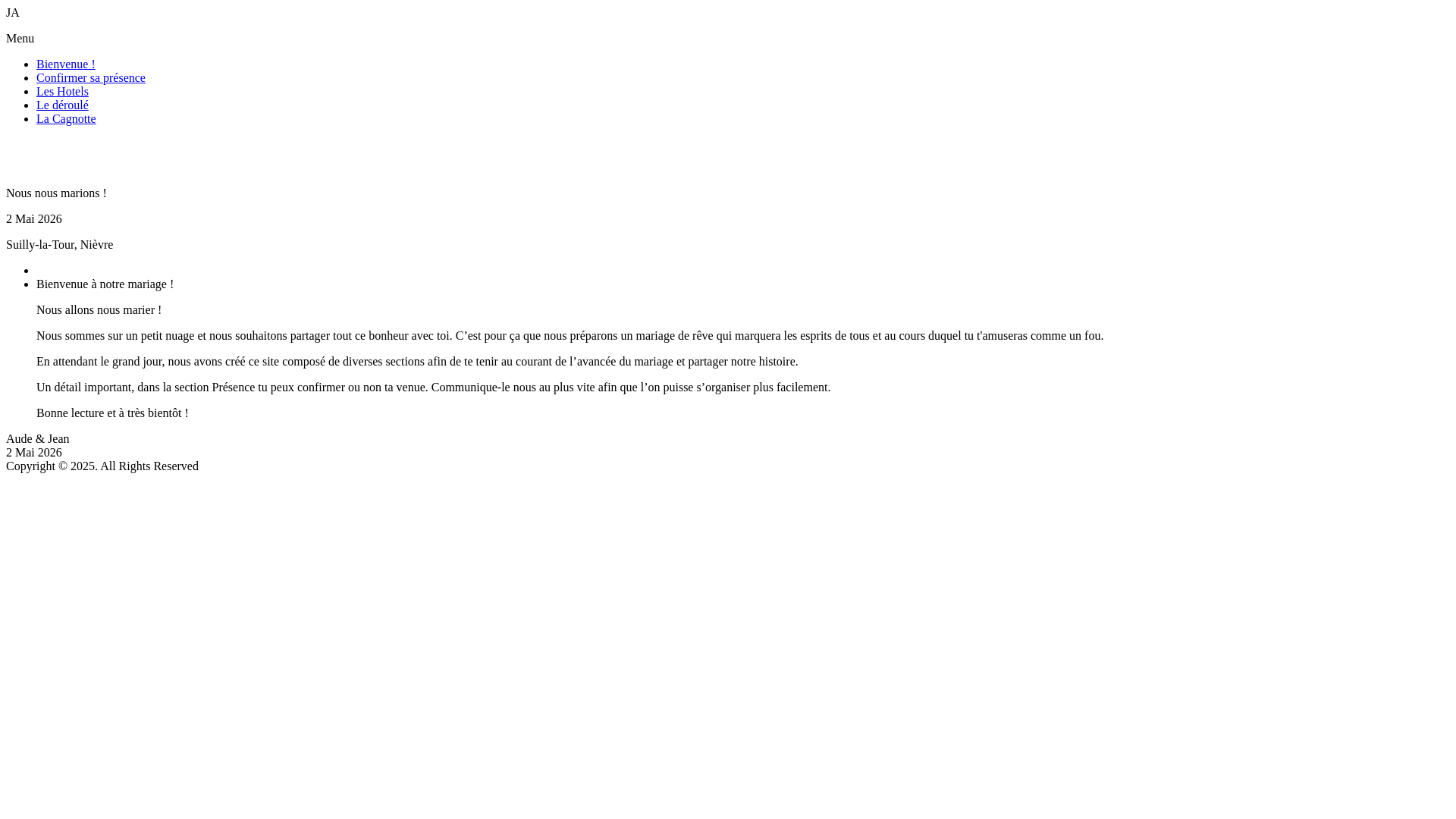 website screenshot of https://aude-jean.com/