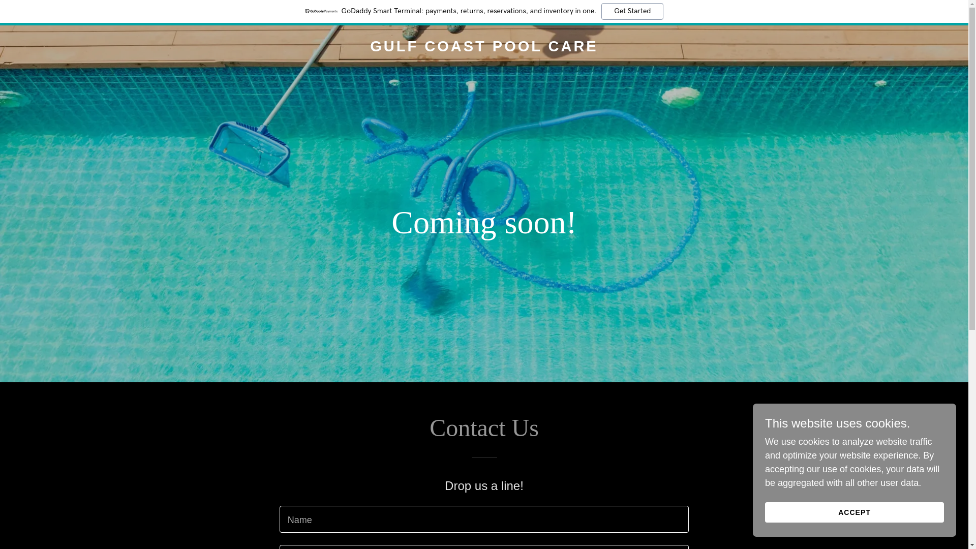website screenshot of https://gulfcoastpoolcarefl.com/