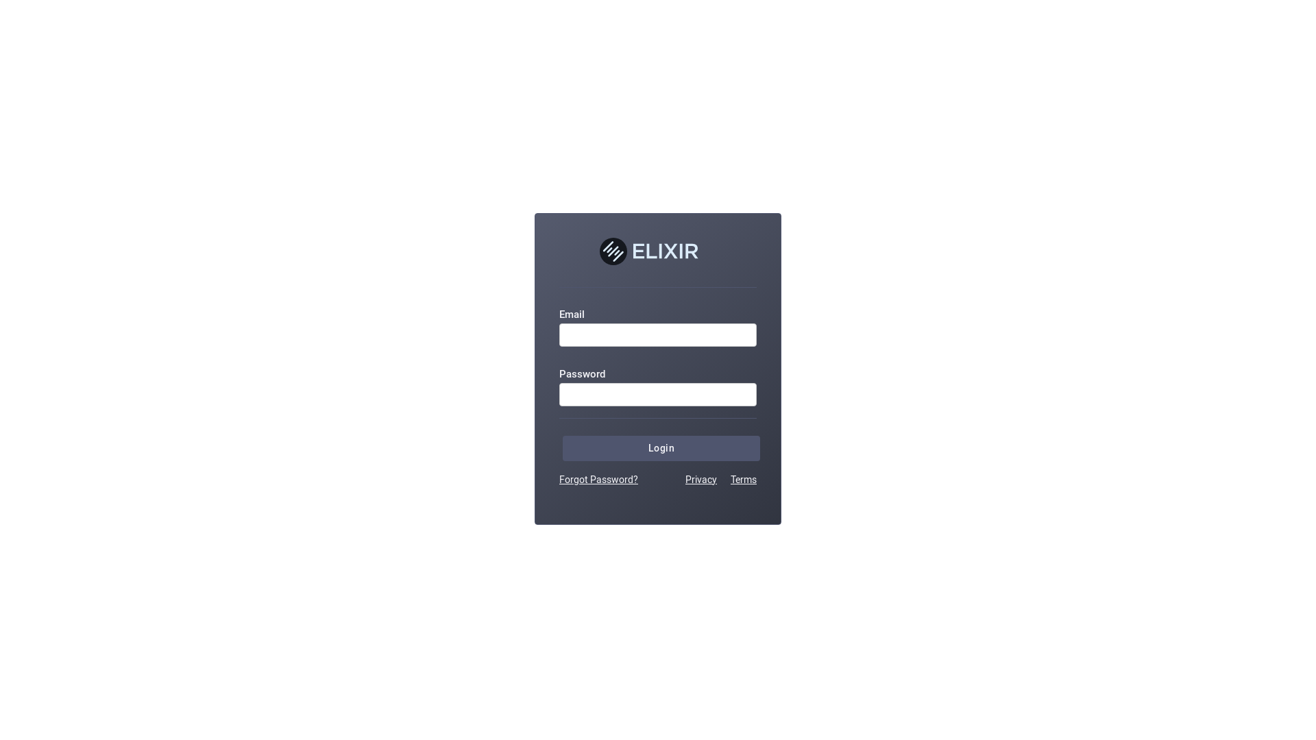 website screenshot of https://elixir-webapp-staging.pages.dev/