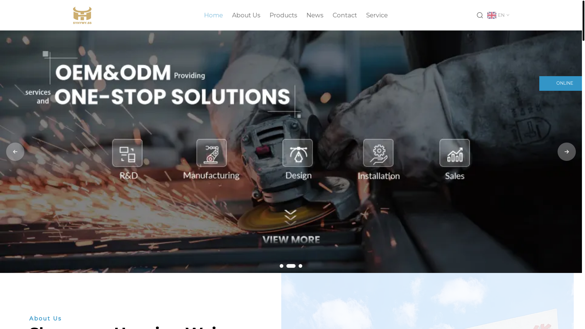 website screenshot of https://prefabsteelpro.com/