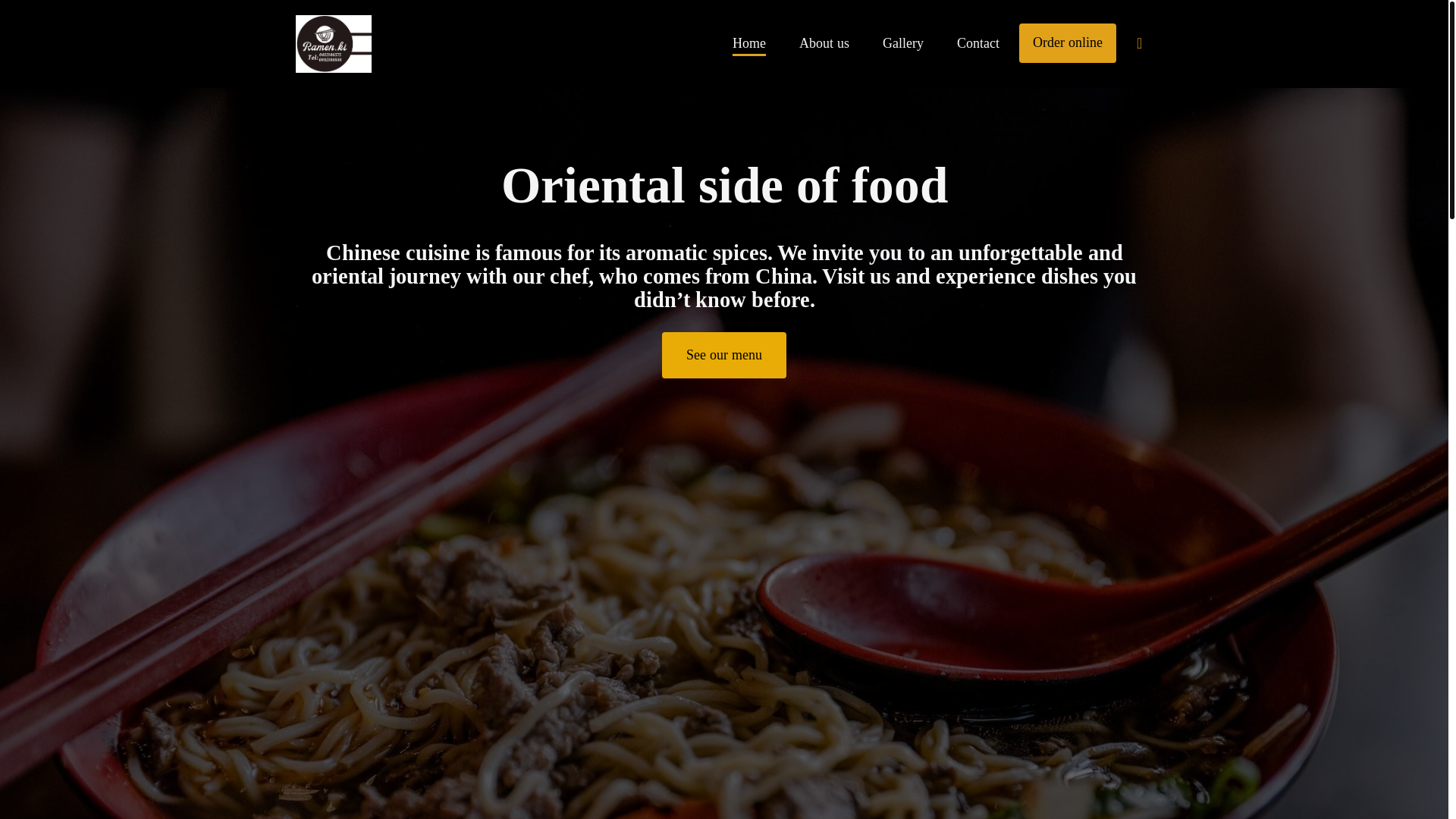 website screenshot of https://ramenki.ie/