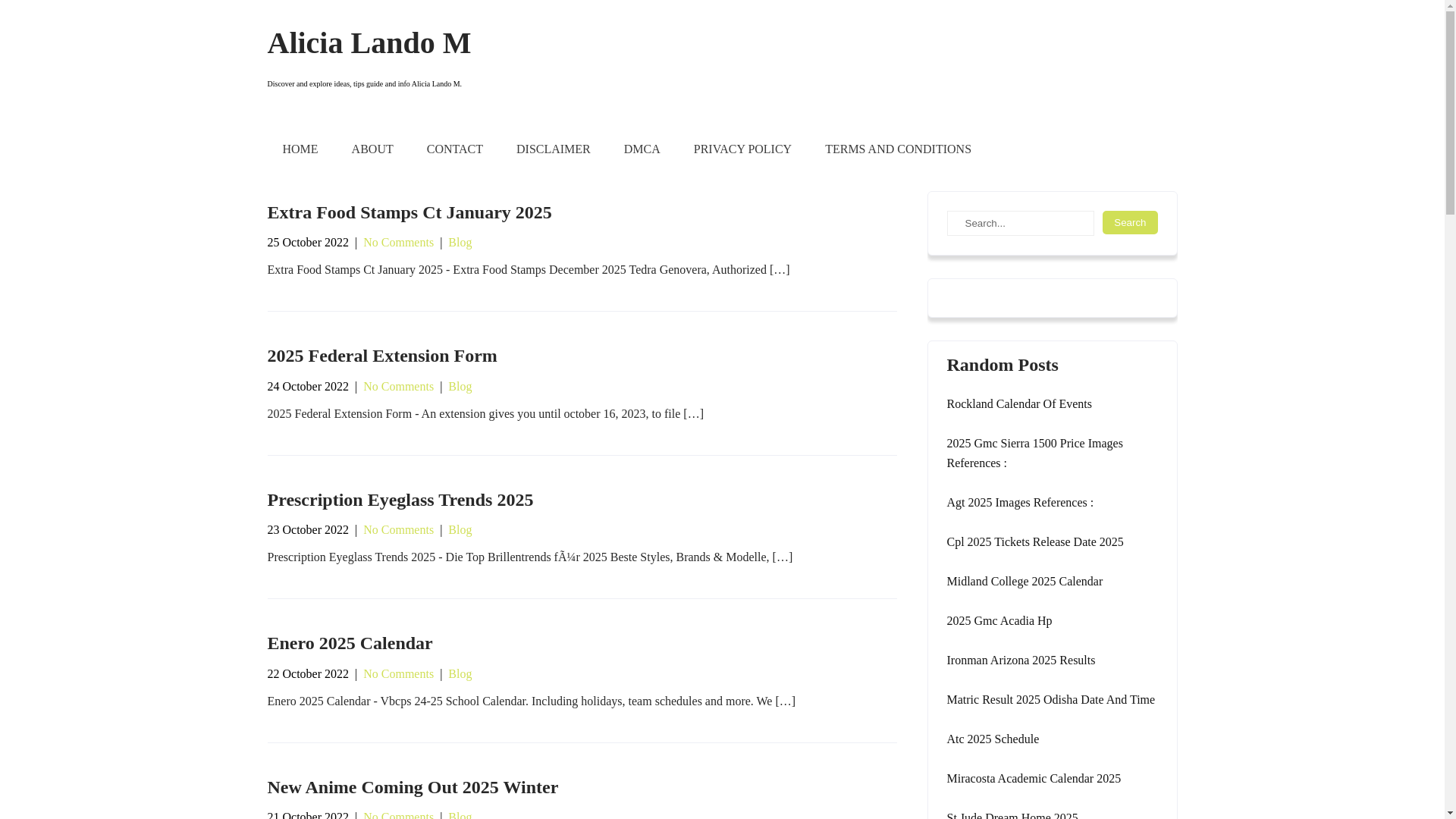 website screenshot of https://alicialandom.pages.dev/