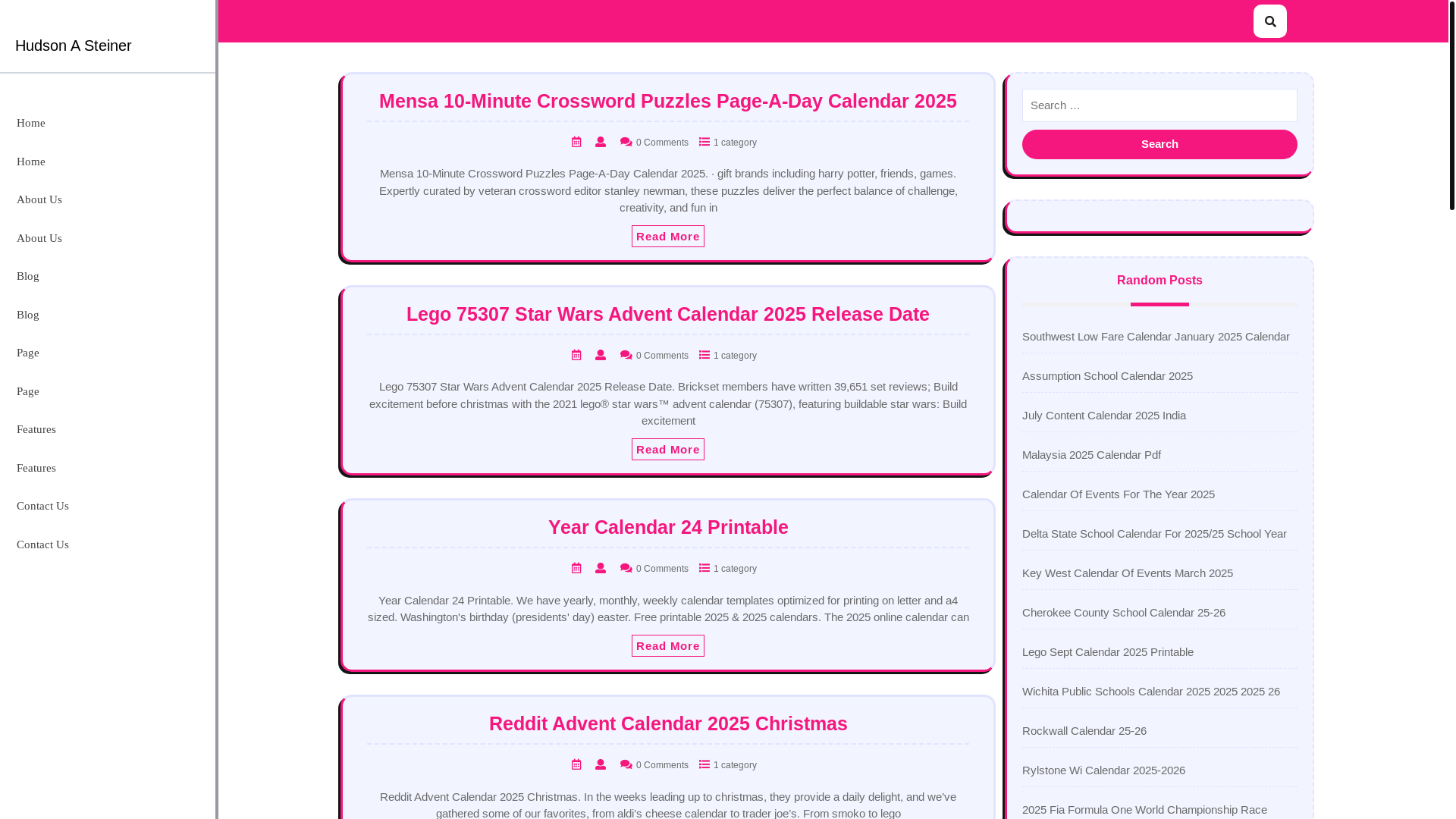website screenshot of https://hudsonasteiner.pages.dev/