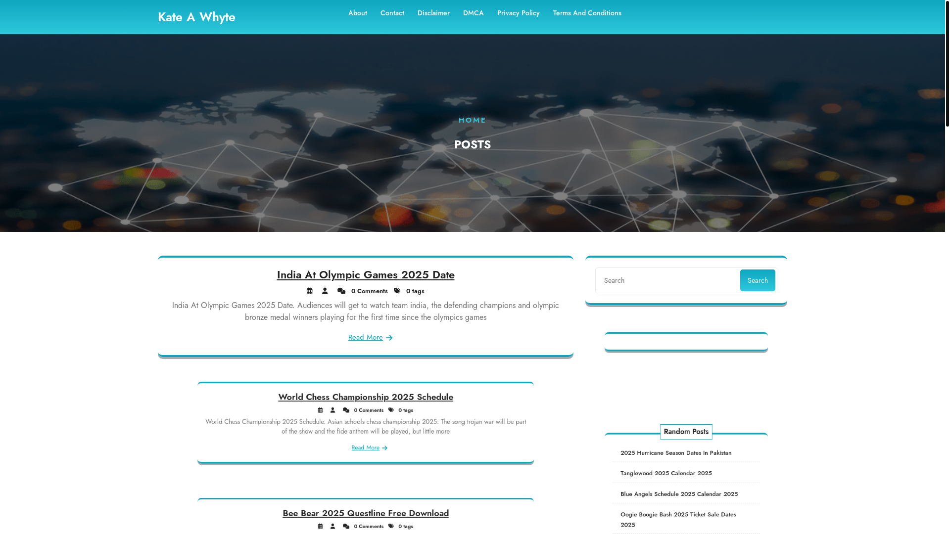 website screenshot of https://kateawhyte.pages.dev/