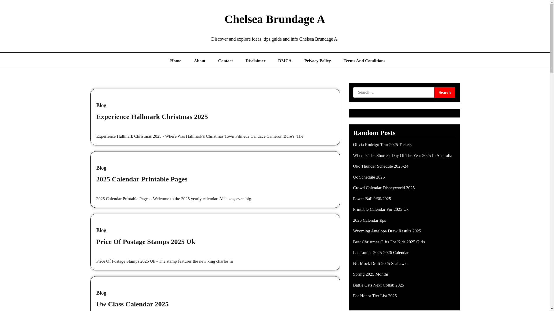 website screenshot of https://chelseabrundagea.pages.dev/