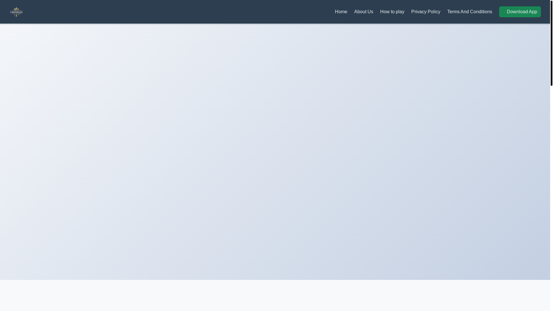 website screenshot of https://chessraja.club/