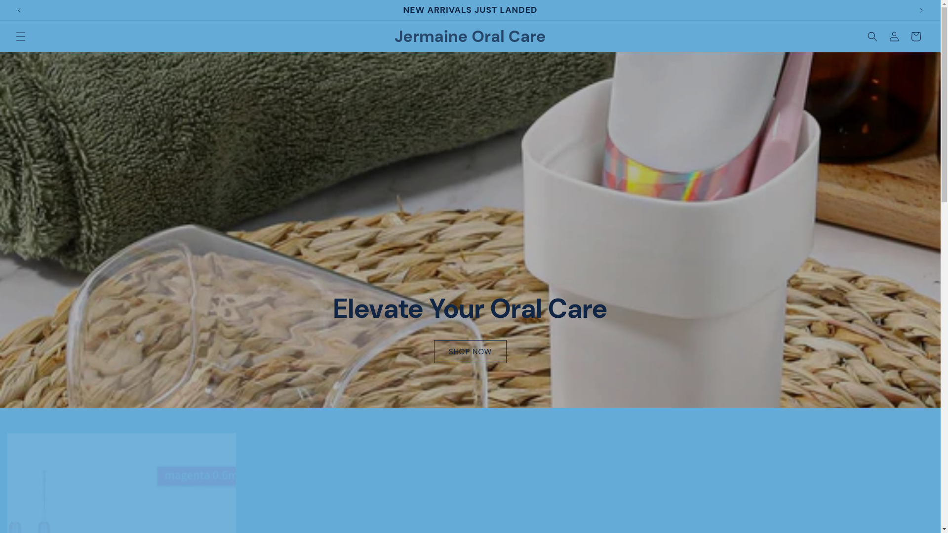 website screenshot of https://jeoralcare.top/