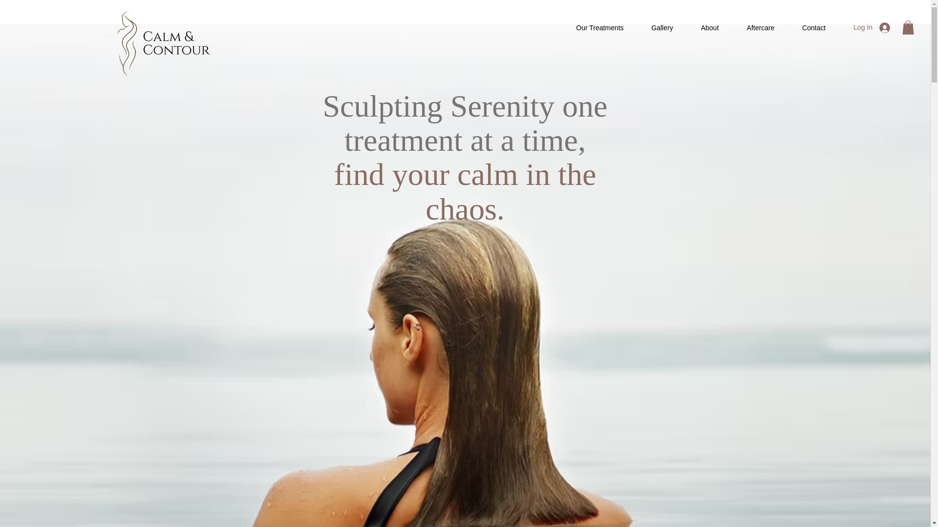 website screenshot of https://calmandcontour.com/