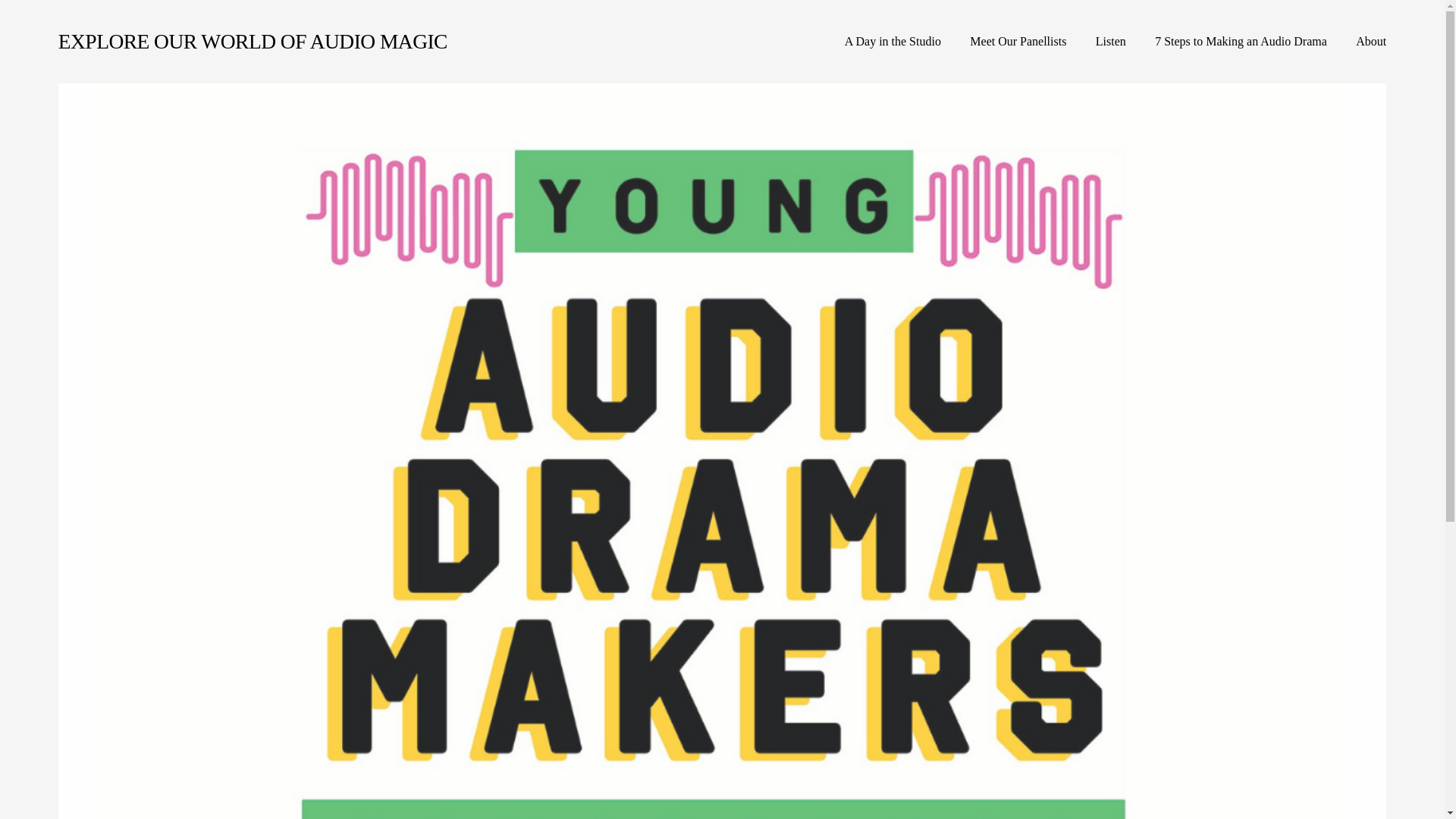 website screenshot of https://youngaudiomakersconference.co.uk/