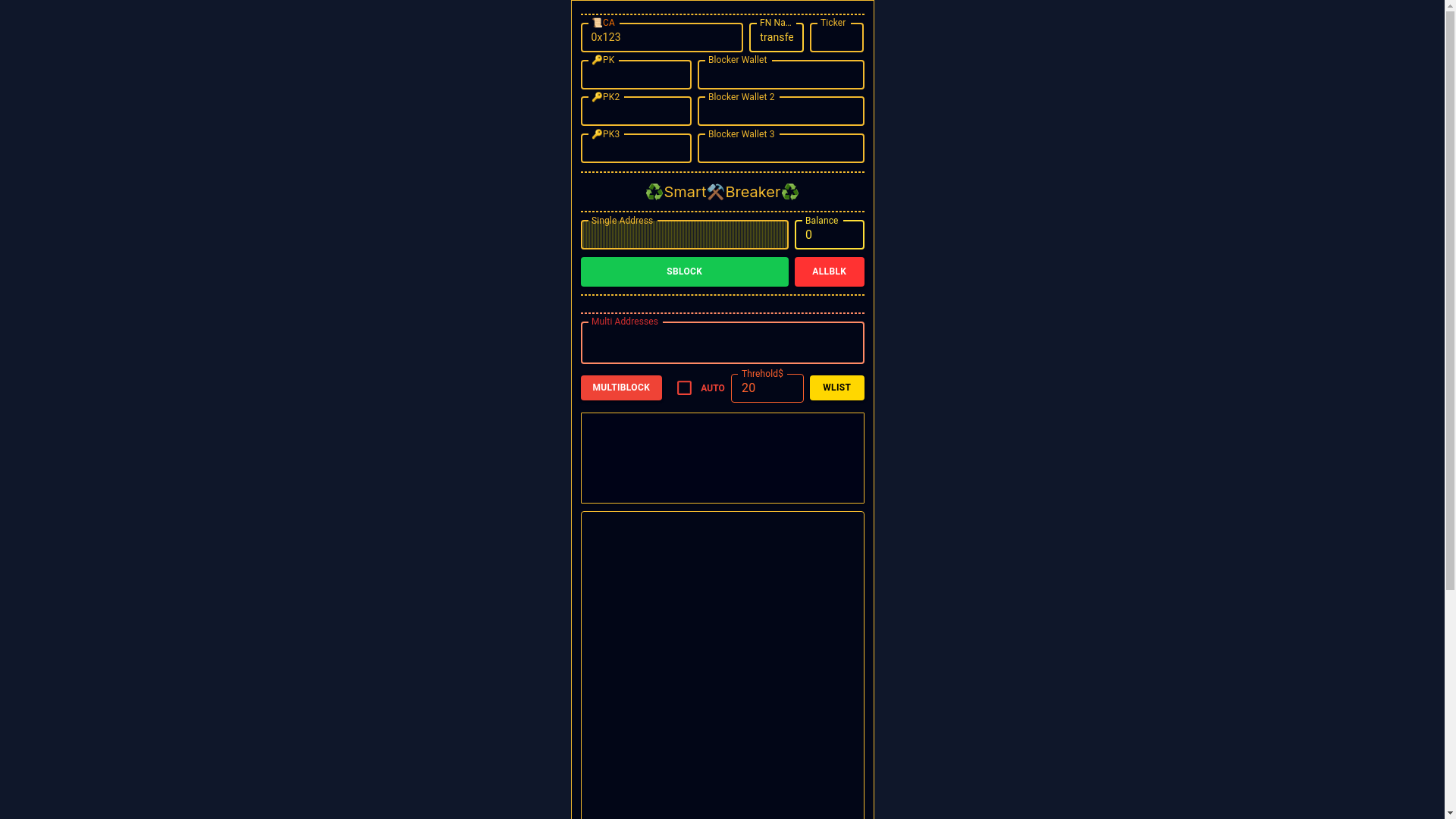 website screenshot of https://flynblk.com/