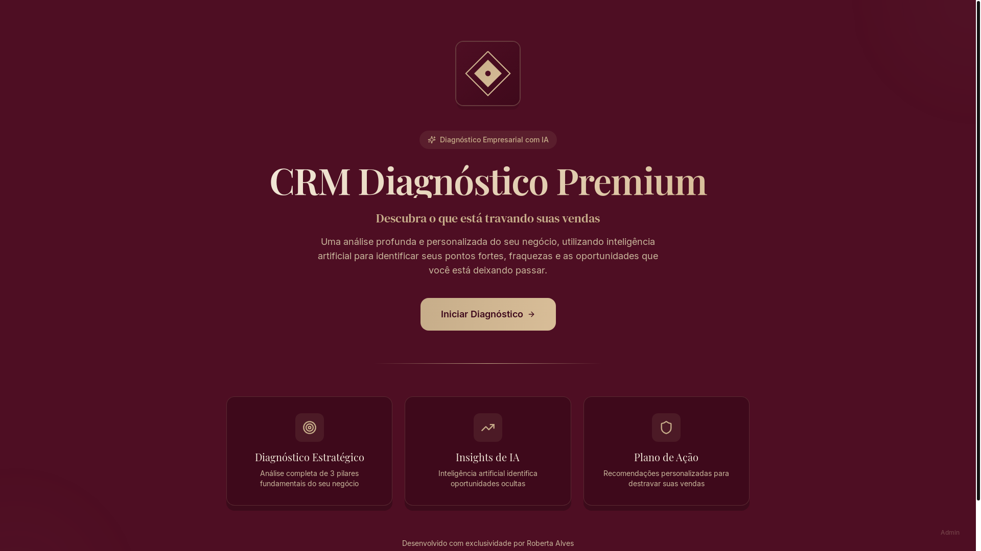 website screenshot of https://diagnosticopremium.online/