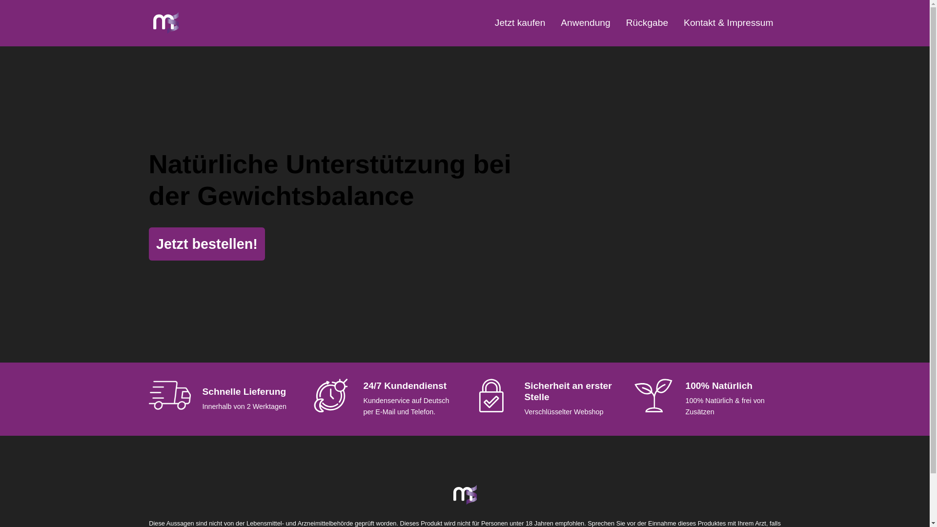 website screenshot of https://mounjaslimspray.pages.dev/