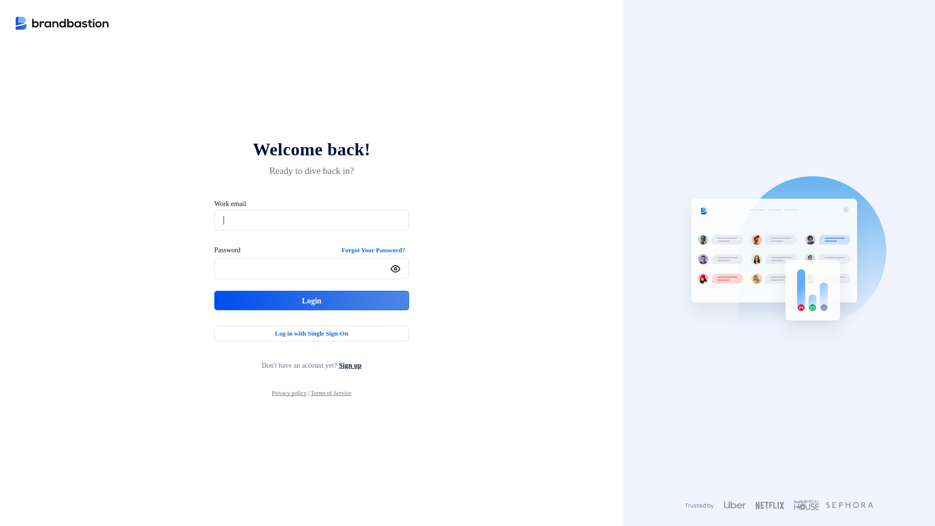 website screenshot of https://app.brandbastion.com/