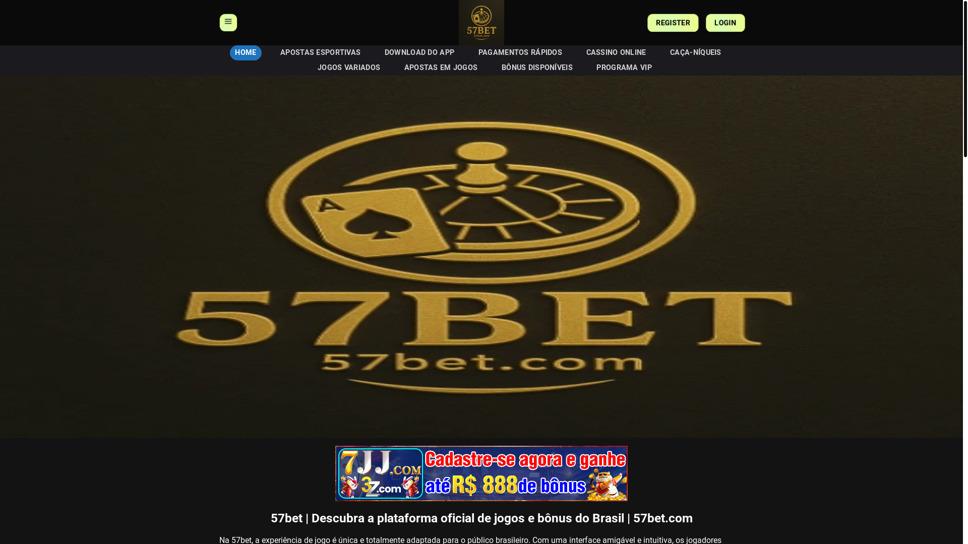 website screenshot of https://57betnavi.com/