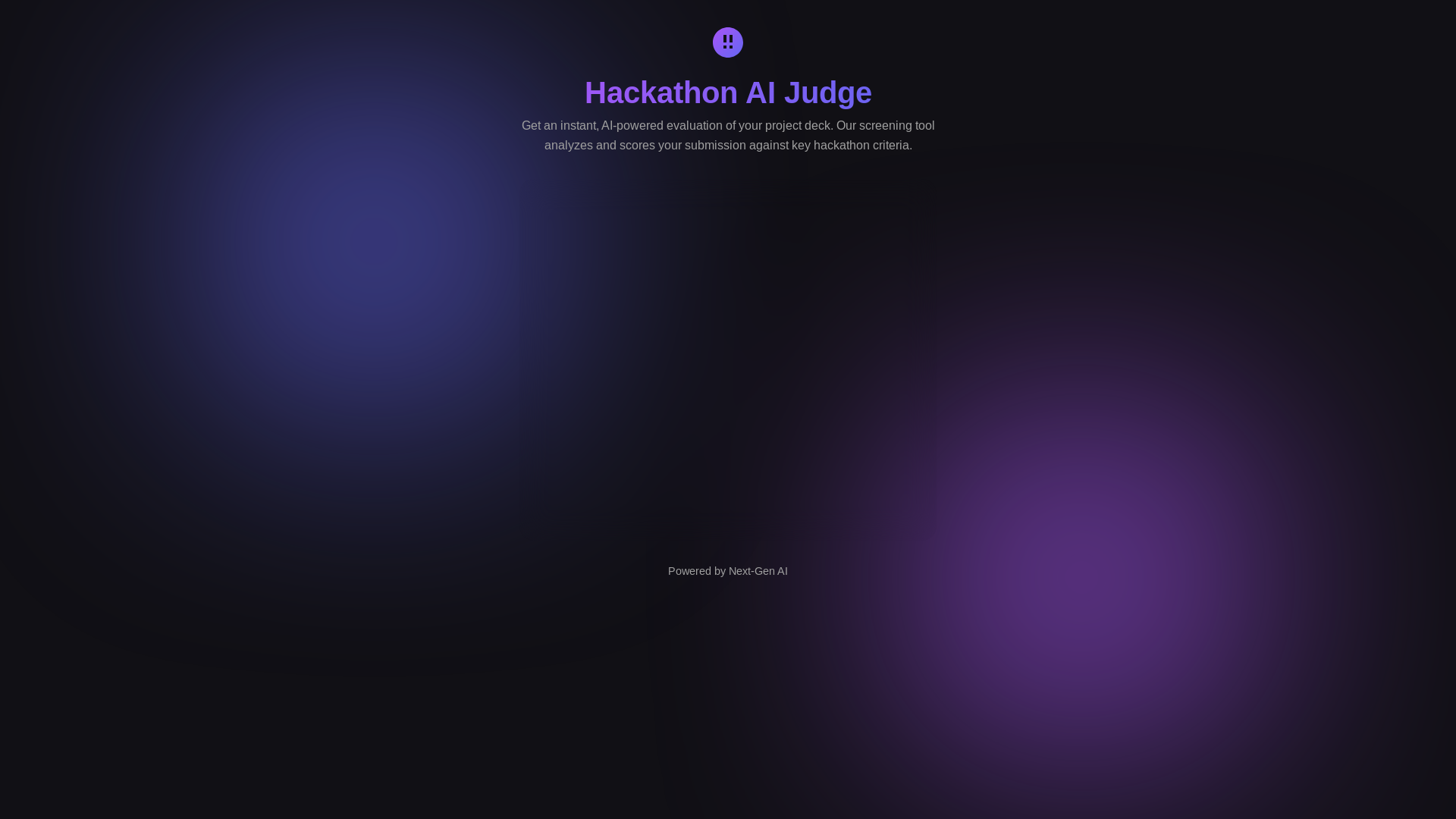 website screenshot of https://hackathon-ai-judge.pages.dev/