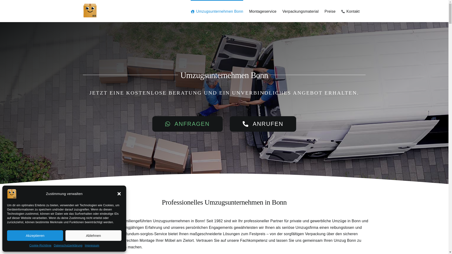 website screenshot of https://umzugsunternehmen-bad-godesberg.de/