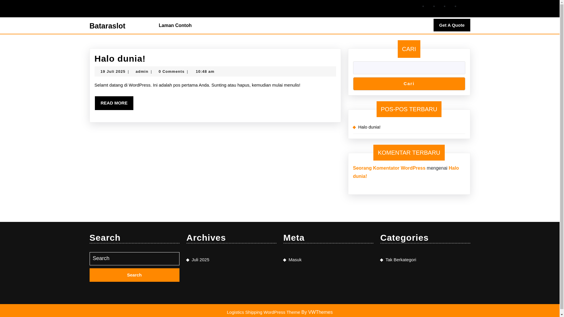 website screenshot of https://linkbatara.com/