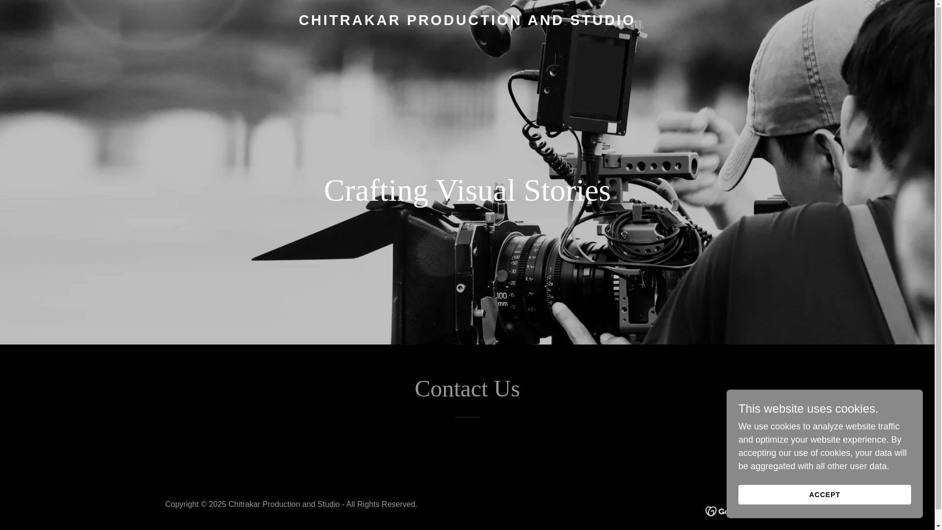 website screenshot of https://chitrakarproductionandstudio.com/