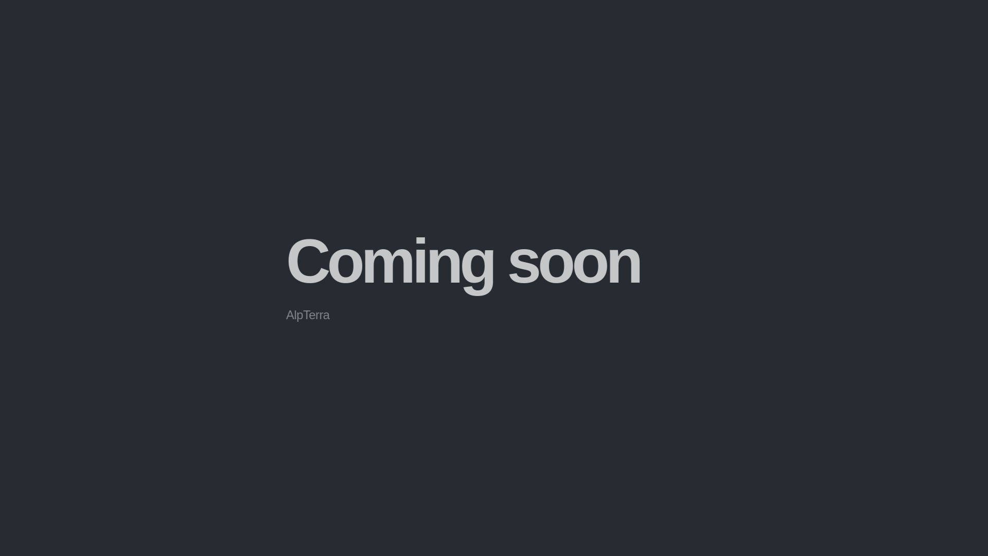 website screenshot of https://alpterra.at/