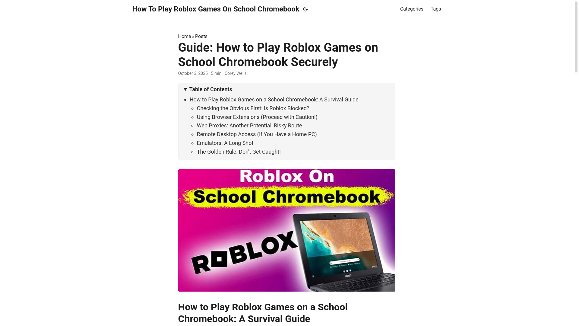 website screenshot of https://how-to-play-roblox-games-on-school-chromebook.pages.dev/