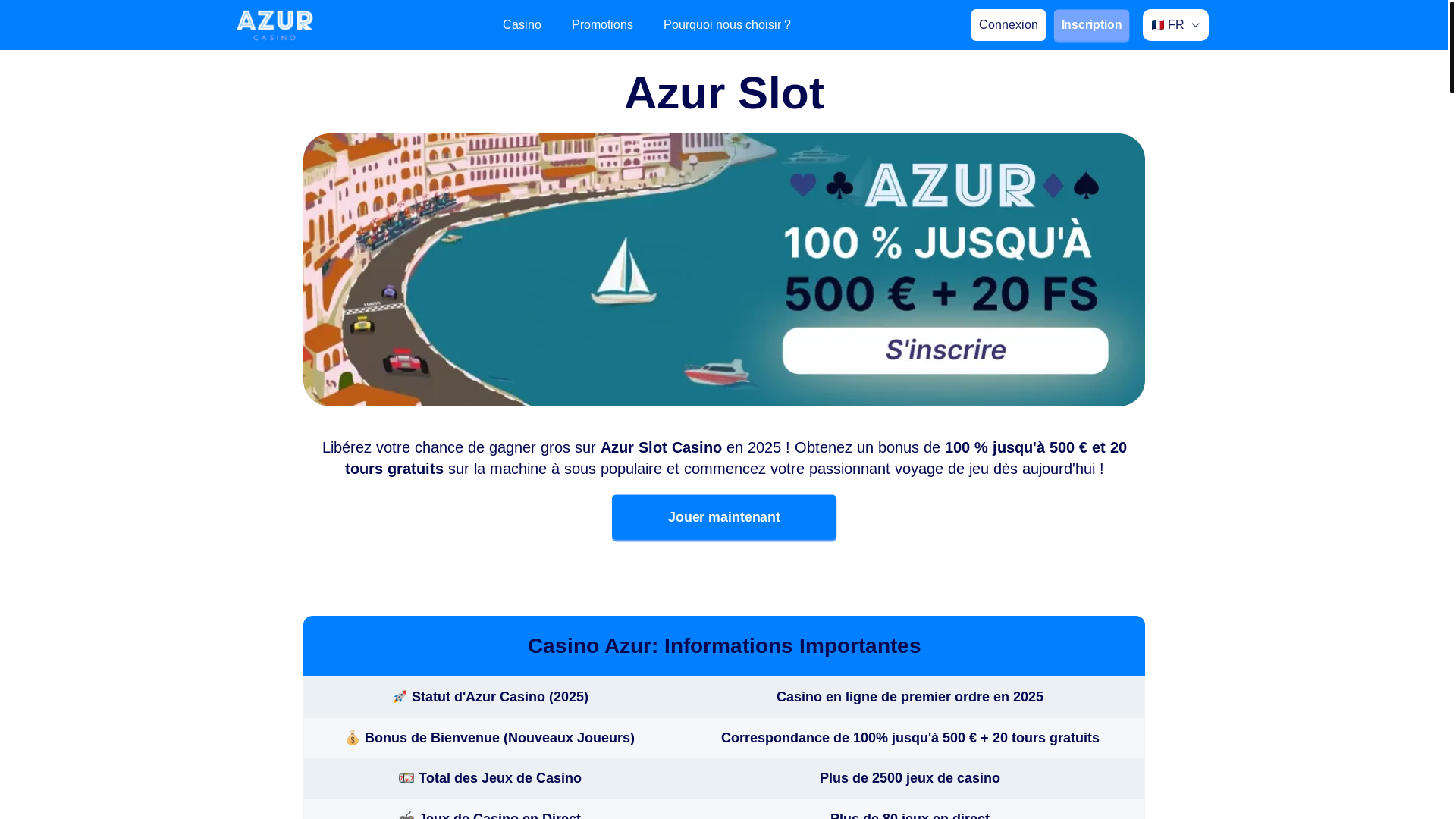 website screenshot of https://azurslotscasino-fr-9302.pages.dev/