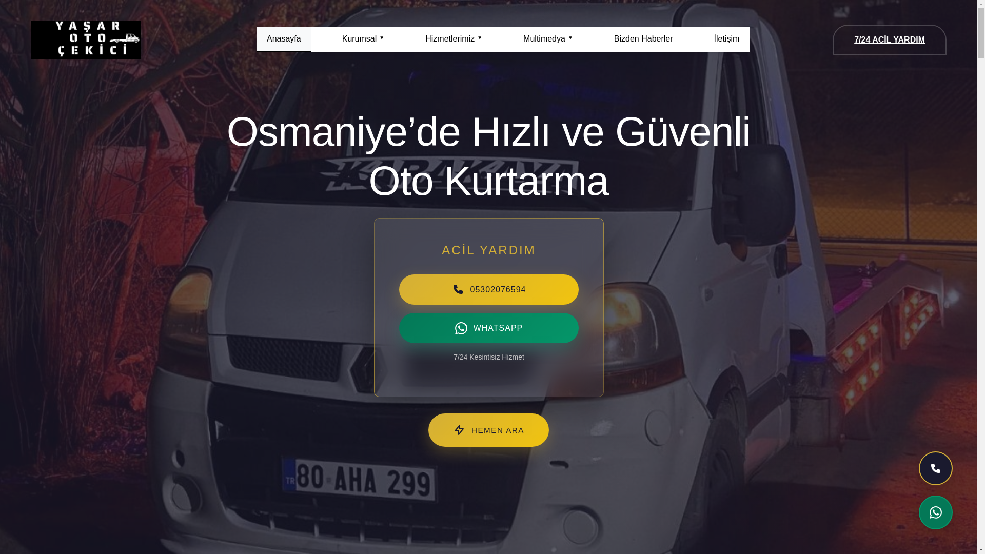 website screenshot of https://karakayaotocekici.com.tr/
