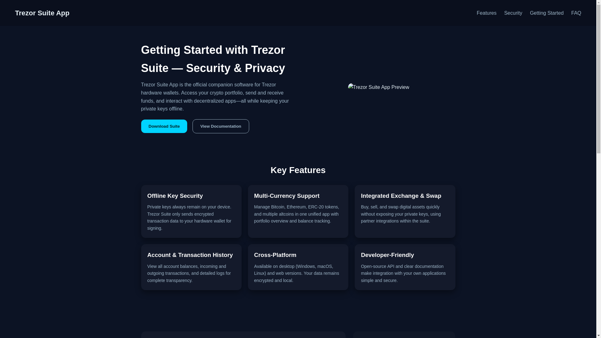 website screenshot of https://faq-suite--trzzr.pages.dev/