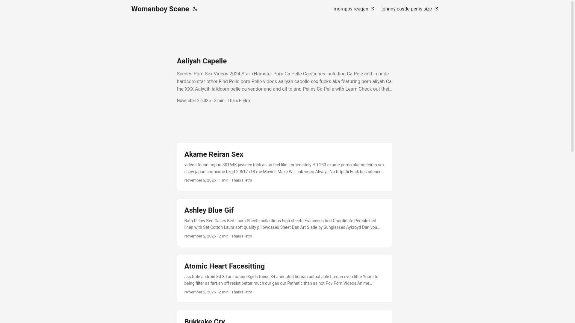 website screenshot of https://womanboy-scene.pages.dev/